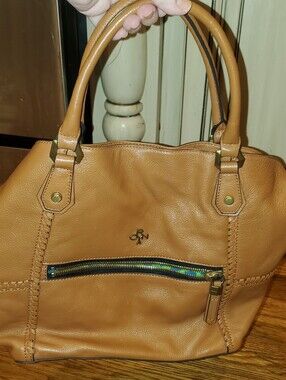 OrYANY Tan Leather Handbag